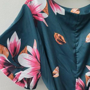 New Floral & Green Dress